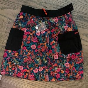 Sonia rykiel cotton floral skirt size 6